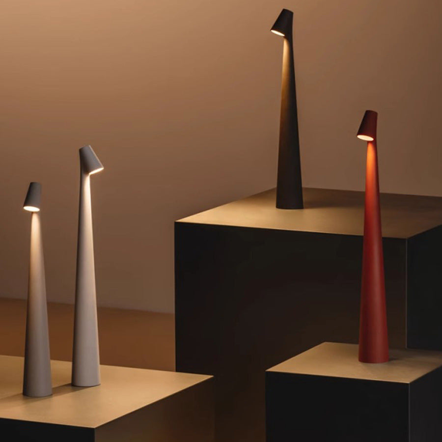 Trådlampe – Aluminium, Minimalistisk Design med Touch-Funktion til Stue eller Spisestue